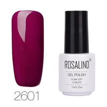 Load image into Gallery viewer, ROSALIND 7ML 68Color Series Gel Nail Polish Lacquer gel Paint Soak-Off Vernis Semi Permanant Uv Lot Nail Polish gel varnishes
