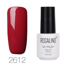 Load image into Gallery viewer, ROSALIND 7ML 68Color Series Gel Nail Polish Lacquer gel Paint Soak-Off Vernis Semi Permanant Uv Lot Nail Polish gel varnishes
