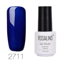 Load image into Gallery viewer, ROSALIND 7ML 68Color Series Gel Nail Polish Lacquer gel Paint Soak-Off Vernis Semi Permanant Uv Lot Nail Polish gel varnishes
