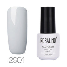 Load image into Gallery viewer, ROSALIND 7ML 68Color Series Gel Nail Polish Lacquer gel Paint Soak-Off Vernis Semi Permanant Uv Lot Nail Polish gel varnishes
