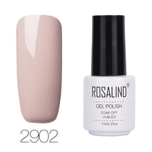 Load image into Gallery viewer, ROSALIND 7ML 68Color Series Gel Nail Polish Lacquer gel Paint Soak-Off Vernis Semi Permanant Uv Lot Nail Polish gel varnishes
