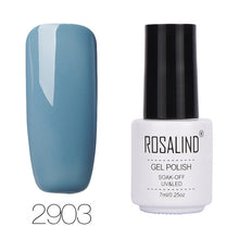 Load image into Gallery viewer, ROSALIND 7ML 68Color Series Gel Nail Polish Lacquer gel Paint Soak-Off Vernis Semi Permanant Uv Lot Nail Polish gel varnishes
