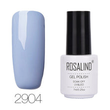 Load image into Gallery viewer, ROSALIND 7ML 68Color Series Gel Nail Polish Lacquer gel Paint Soak-Off Vernis Semi Permanant Uv Lot Nail Polish gel varnishes
