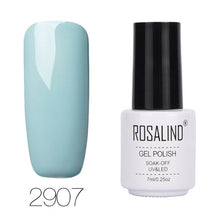 Load image into Gallery viewer, ROSALIND 7ML 68Color Series Gel Nail Polish Lacquer gel Paint Soak-Off Vernis Semi Permanant Uv Lot Nail Polish gel varnishes

