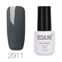 Load image into Gallery viewer, ROSALIND 7ML 68Color Series Gel Nail Polish Lacquer gel Paint Soak-Off Vernis Semi Permanant Uv Lot Nail Polish gel varnishes
