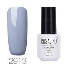 Load image into Gallery viewer, ROSALIND 7ML 68Color Series Gel Nail Polish Lacquer gel Paint Soak-Off Vernis Semi Permanant Uv Lot Nail Polish gel varnishes
