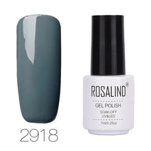 Load image into Gallery viewer, ROSALIND 7ML 68Color Series Gel Nail Polish Lacquer gel Paint Soak-Off Vernis Semi Permanant Uv Lot Nail Polish gel varnishes
