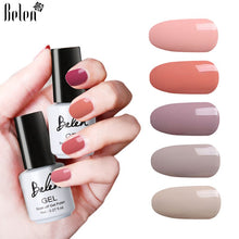 Load image into Gallery viewer, Belen 24 Colors Nude Series Nail Polish UV LED Soak Off DIY Paint Color Gel Ink UV Gel Nail Polish Lacquer Long Lasting Nail Gel
