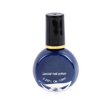 Load image into Gallery viewer, HNM 10ml Special Nail Polish Stamping Paint Polish Platinum DIY Printing Stamp Dedicated Authentic Gellak Nail Polishes
