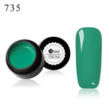 Load image into Gallery viewer, Mtssii Pure Color 5ML Nail Polish Soak Off UV Stamping Paint Nail Polish LED Lamp Gelpolish Lucky Lacquer Hybrid Varnish SJ79133
