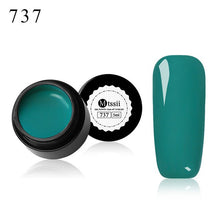 Load image into Gallery viewer, Mtssii Pure Color 5ML Nail Polish Soak Off UV Stamping Paint Nail Polish LED Lamp Gelpolish Lucky Lacquer Hybrid Varnish SJ79133
