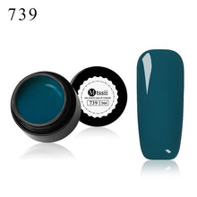 Load image into Gallery viewer, Mtssii Pure Color 5ML Nail Polish Soak Off UV Stamping Paint Nail Polish LED Lamp Gelpolish Lucky Lacquer Hybrid Varnish SJ79133
