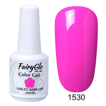 Load image into Gallery viewer, FairyGlo 15ML Nail Polish Stamping Paint Nail Polish UV Gelpolish Paint Nail Art Vernis a Ongle Nagellak Enamel Lucky Lacquer
