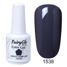 Load image into Gallery viewer, FairyGlo 15ML Nail Polish Stamping Paint Nail Polish UV Gelpolish Paint Nail Art Vernis a Ongle Nagellak Enamel Lucky Lacquer
