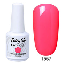 Load image into Gallery viewer, FairyGlo 15ML Nail Polish Stamping Paint Nail Polish UV Gelpolish Paint Nail Art Vernis a Ongle Nagellak Enamel Lucky Lacquer
