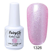 Load image into Gallery viewer, FairyGlo 15ML Nail Polish Stamping Paint Nail Polish UV Gelpolish Paint Nail Art Vernis a Ongle Nagellak Enamel Lucky Lacquer
