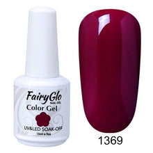 Load image into Gallery viewer, FairyGlo 15ML Nail Polish Stamping Paint Nail Polish UV Gelpolish Paint Nail Art Vernis a Ongle Nagellak Enamel Lucky Lacquer
