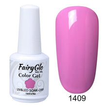 Load image into Gallery viewer, FairyGlo 15ML Nail Polish Stamping Paint Nail Polish UV Gelpolish Paint Nail Art Vernis a Ongle Nagellak Enamel Lucky Lacquer
