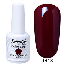 Load image into Gallery viewer, FairyGlo 15ML Nail Polish Stamping Paint Nail Polish UV Gelpolish Paint Nail Art Vernis a Ongle Nagellak Enamel Lucky Lacquer
