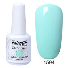 Load image into Gallery viewer, FairyGlo 15ML Nail Polish Stamping Paint Nail Polish UV Gelpolish Paint Nail Art Vernis a Ongle Nagellak Enamel Lucky Lacquer
