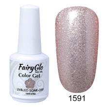 Load image into Gallery viewer, FairyGlo 15ML Nail Polish Stamping Paint Nail Polish UV Gelpolish Paint Nail Art Vernis a Ongle Nagellak Enamel Lucky Lacquer
