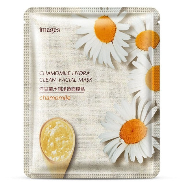 Plant Facial Jelly Sheet Mask Deep Moisturing Deep Moisturizing Hydrating Jelly Wrapped Face Mask Skin Care