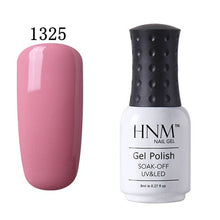 Load image into Gallery viewer, HNM Nail Polish 8ML Pure Color LED UV Lamp Stamping Paint Nail Gelpolish Nail Art Vernis Ongle Nagellak Lucky Lacquer Nail Glue
