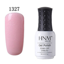 Load image into Gallery viewer, HNM Nail Polish 8ML Pure Color LED UV Lamp Stamping Paint Nail Gelpolish Nail Art Vernis Ongle Nagellak Lucky Lacquer Nail Glue
