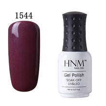 Load image into Gallery viewer, HNM Nail Polish 8ML Pure Color LED UV Lamp Stamping Paint Nail Gelpolish Nail Art Vernis Ongle Nagellak Lucky Lacquer Nail Glue
