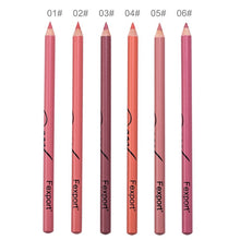 Load image into Gallery viewer, Fexport lipliner pen 6pcs/set sexy red rose gold lip contour pencil waterproof long lasting velvet matte lipstick liner MN108
