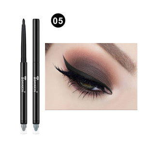 Double-end Colorful Matte Eyeliner Eye Pencil Makeup Crayon Yeux Oogpotlood Delineador Maquiagem White Black Eye Liner Eyeshadow