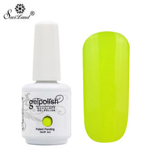 Load image into Gallery viewer, Saviland 15ml Hybrid Paints Uv Gel Nail Polish Glitter 58 Colors Gifts Nail Gel Varnish Halloween Effect Nail Art Gel Vernis
