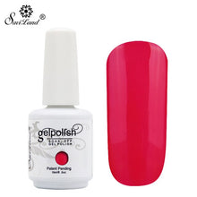Load image into Gallery viewer, Saviland 15ml Hybrid Paints Uv Gel Nail Polish Glitter 58 Colors Gifts Nail Gel Varnish Halloween Effect Nail Art Gel Vernis
