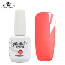 Load image into Gallery viewer, Saviland 15ml Hybrid Paints Uv Gel Nail Polish Glitter 58 Colors Gifts Nail Gel Varnish Halloween Effect Nail Art Gel Vernis
