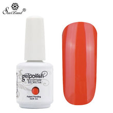 Load image into Gallery viewer, Saviland 15ml Hybrid Paints Uv Gel Nail Polish Glitter 58 Colors Gifts Nail Gel Varnish Halloween Effect Nail Art Gel Vernis
