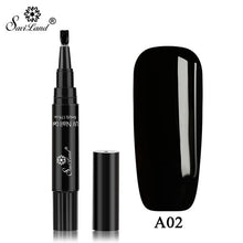Load image into Gallery viewer, Saviland Newest 58 Colors Gel Nail Varnish Pen Glitter Nail Gel Polish Hybrid Dawdler UV Nail Art Gel Lacquer Gel Paint
