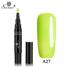 Load image into Gallery viewer, Saviland Newest 58 Colors Gel Nail Varnish Pen Glitter Nail Gel Polish Hybrid Dawdler UV Nail Art Gel Lacquer Gel Paint
