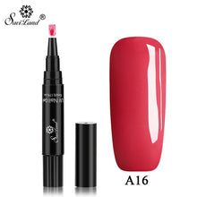 Load image into Gallery viewer, Saviland Newest 58 Colors Gel Nail Varnish Pen Glitter Nail Gel Polish Hybrid Dawdler UV Nail Art Gel Lacquer Gel Paint
