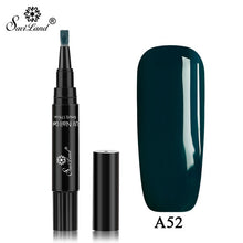 Load image into Gallery viewer, Saviland Newest 58 Colors Gel Nail Varnish Pen Glitter Nail Gel Polish Hybrid Dawdler UV Nail Art Gel Lacquer Gel Paint
