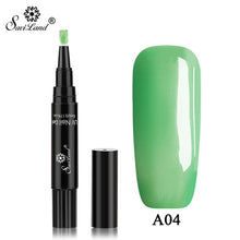 Load image into Gallery viewer, Saviland Newest 58 Colors Gel Nail Varnish Pen Glitter Nail Gel Polish Hybrid Dawdler UV Nail Art Gel Lacquer Gel Paint
