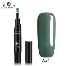 Load image into Gallery viewer, Saviland Newest 58 Colors Gel Nail Varnish Pen Glitter Nail Gel Polish Hybrid Dawdler UV Nail Art Gel Lacquer Gel Paint
