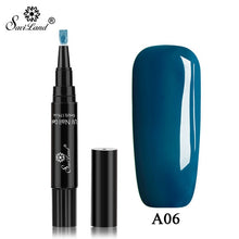 Load image into Gallery viewer, Saviland Newest 58 Colors Gel Nail Varnish Pen Glitter Nail Gel Polish Hybrid Dawdler UV Nail Art Gel Lacquer Gel Paint
