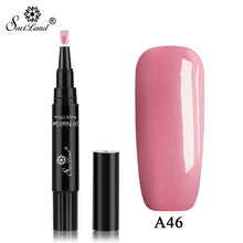 Load image into Gallery viewer, Saviland Newest 58 Colors Gel Nail Varnish Pen Glitter Nail Gel Polish Hybrid Dawdler UV Nail Art Gel Lacquer Gel Paint
