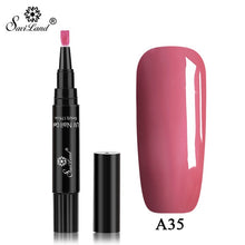 Load image into Gallery viewer, Saviland Newest 58 Colors Gel Nail Varnish Pen Glitter Nail Gel Polish Hybrid Dawdler UV Nail Art Gel Lacquer Gel Paint
