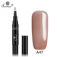Load image into Gallery viewer, Saviland Newest 58 Colors Gel Nail Varnish Pen Glitter Nail Gel Polish Hybrid Dawdler UV Nail Art Gel Lacquer Gel Paint
