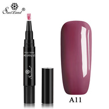 Load image into Gallery viewer, Saviland Newest 58 Colors Gel Nail Varnish Pen Glitter Nail Gel Polish Hybrid Dawdler UV Nail Art Gel Lacquer Gel Paint
