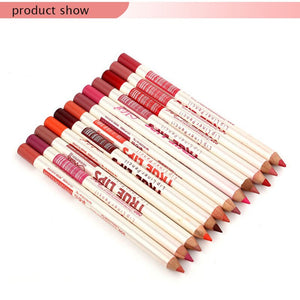 6 Colors/Set  Makeup Lip liner Pencil Long Lasting Waterproof Cosmetic Tools Professiona Women Lips Makeup Lip Liner Kit H7JP