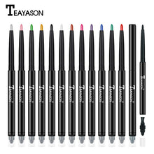 Load image into Gallery viewer, NEW Automatic Double-Headed Waterproof Liquid Eyeliner Pen Eye&#39;s Makeup Cosmetic Tool Long-Lasting Eye Liner Pencil for Eyeshado
