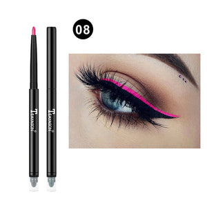 NEW Automatic Double-Headed Waterproof Liquid Eyeliner Pen Eye's Makeup Cosmetic Tool Long-Lasting Eye Liner Pencil for Eyeshado