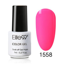 Load image into Gallery viewer, Elite99 New Supply Nail Art 7ml Bling Pure color Supper Diamond Shining Glitter Sequin Starry Platinum Paint Gel
